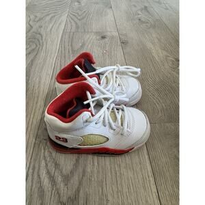 Jordan 5 Retro Fire Red 2013 Toddler 5c